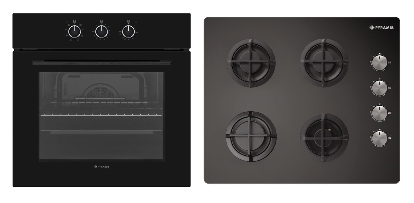 Set Pyramis 7P Black