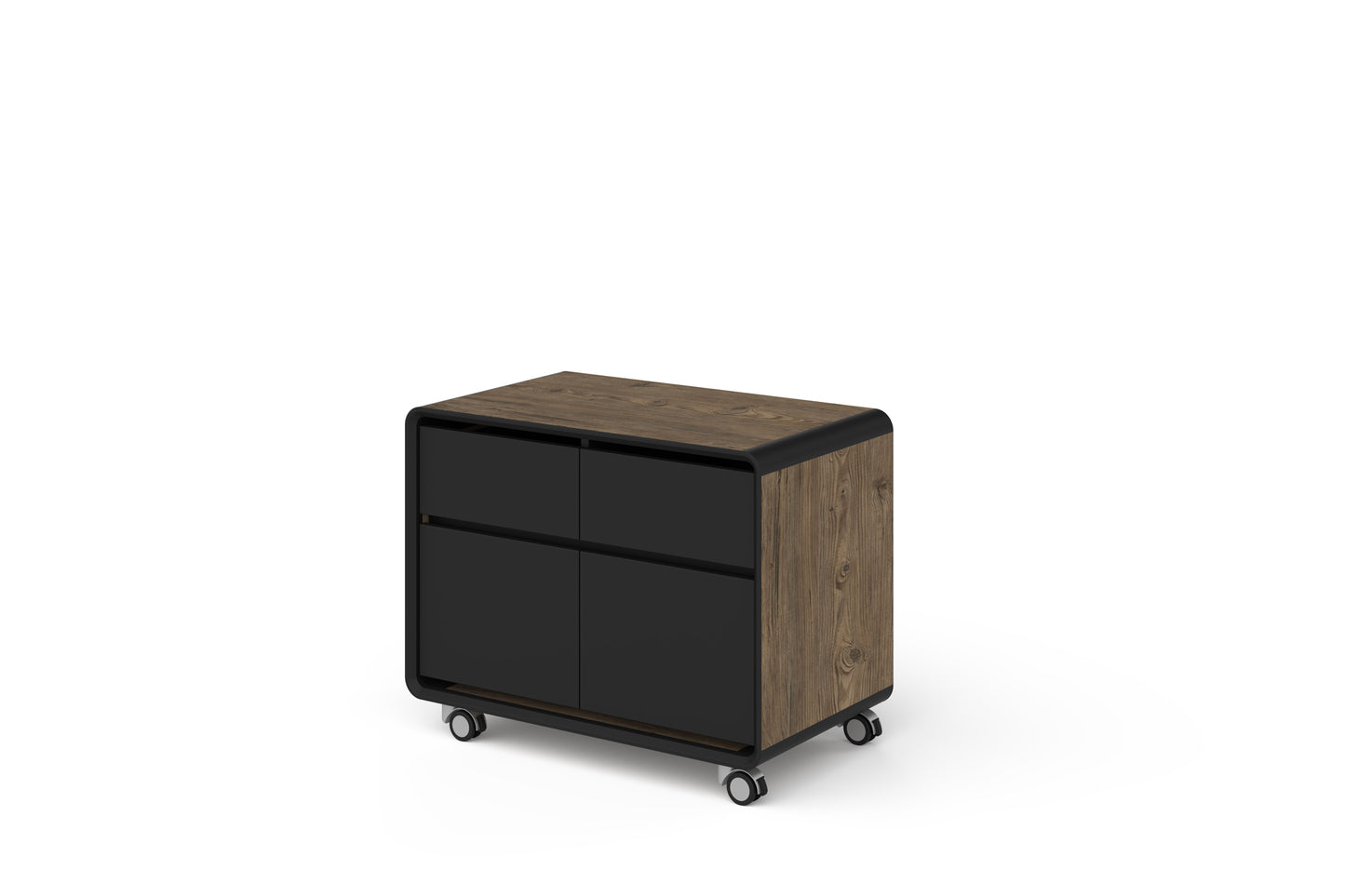 Comodă birou L83 cu rotile Alpi X - Gallery Image 1