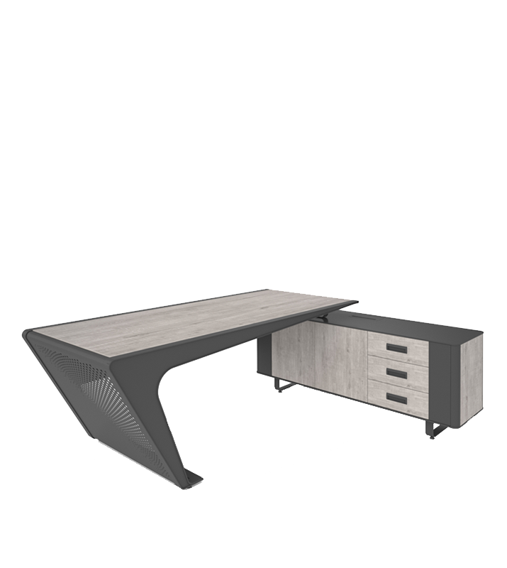 Birou directorial și etajeră Ares - Main Image