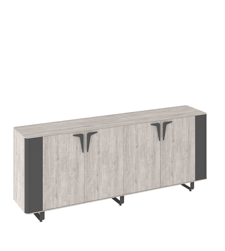 Comodă birou L220 cu uși Ares - Main Image