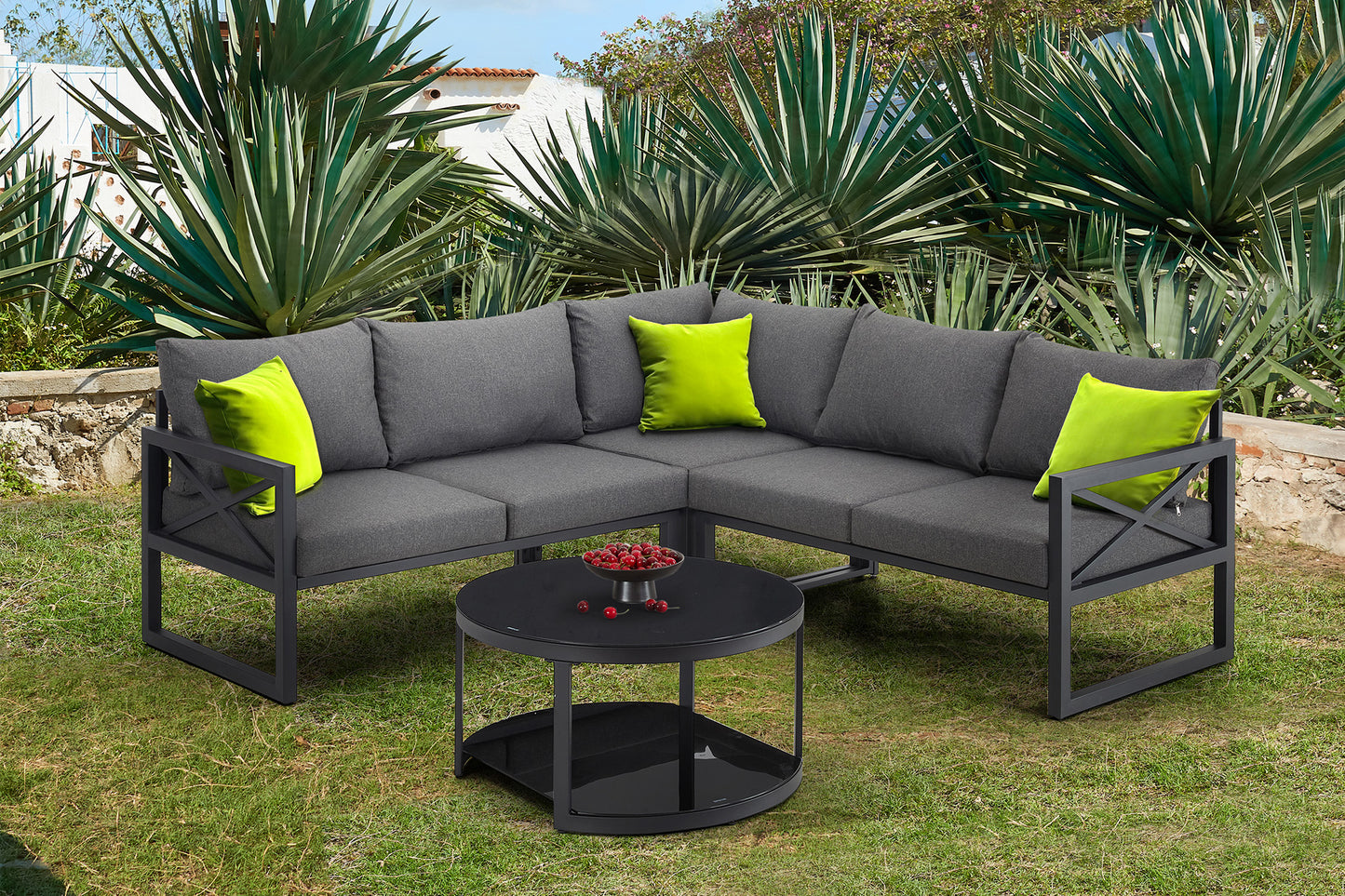 Colțar BAHAMAS cu măsuță de cafea - Main Image