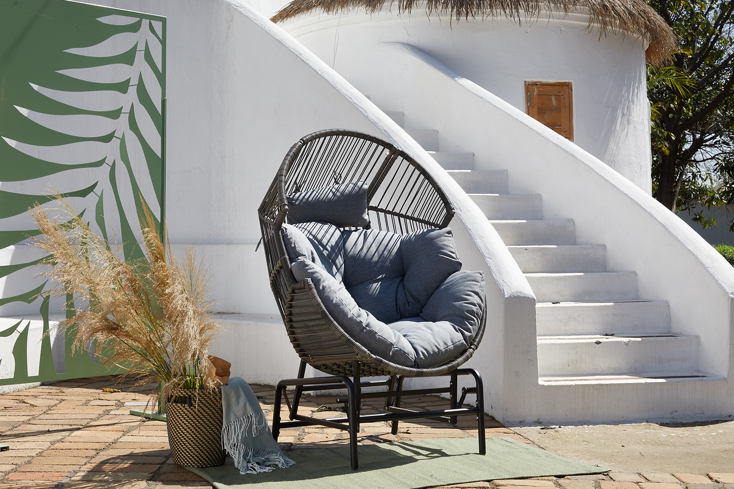 Balansoar/fotoliu de terasă ARUBA - Main Image