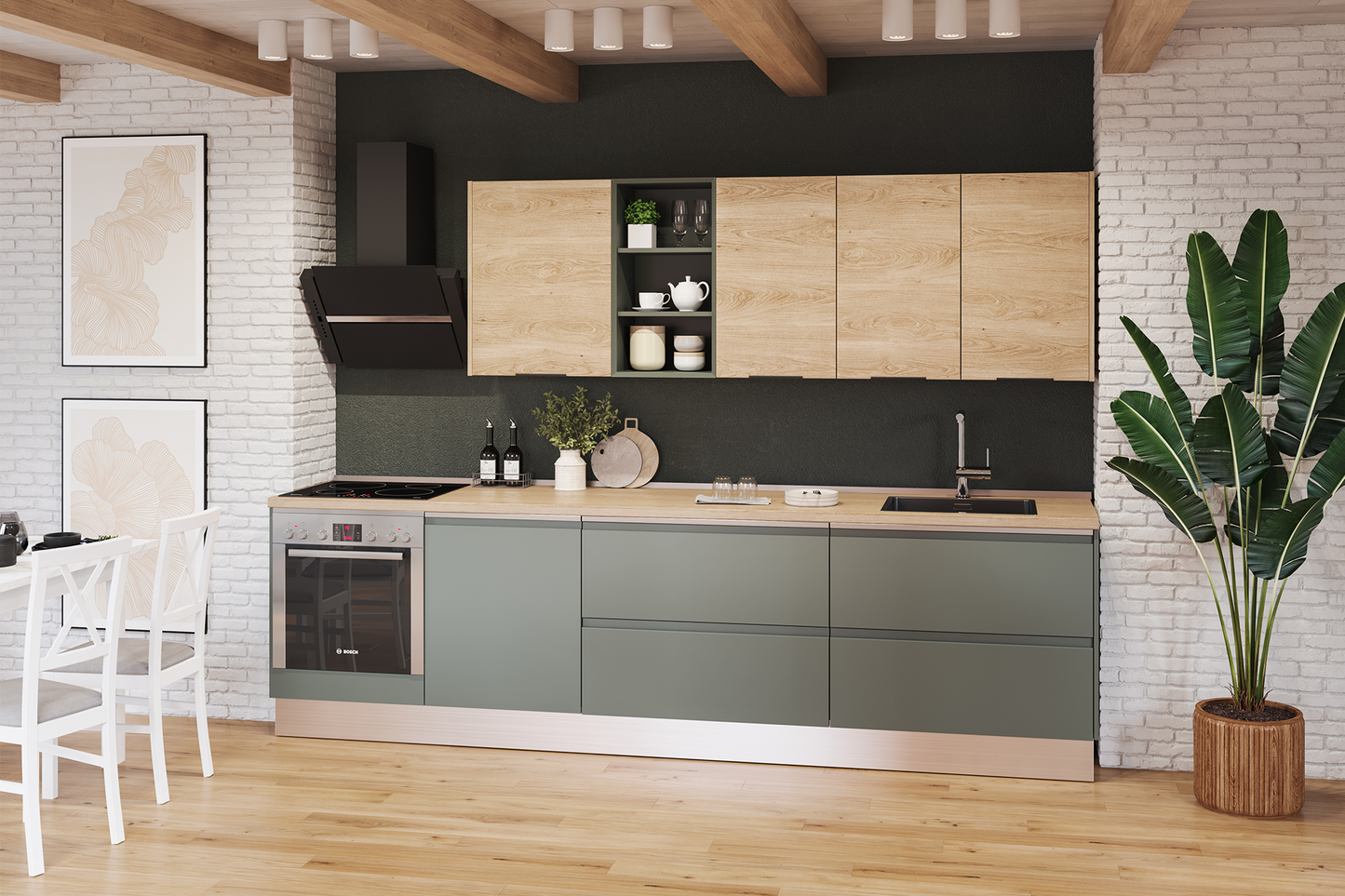 Bucătăria City L305 cm - Gallery Image 1