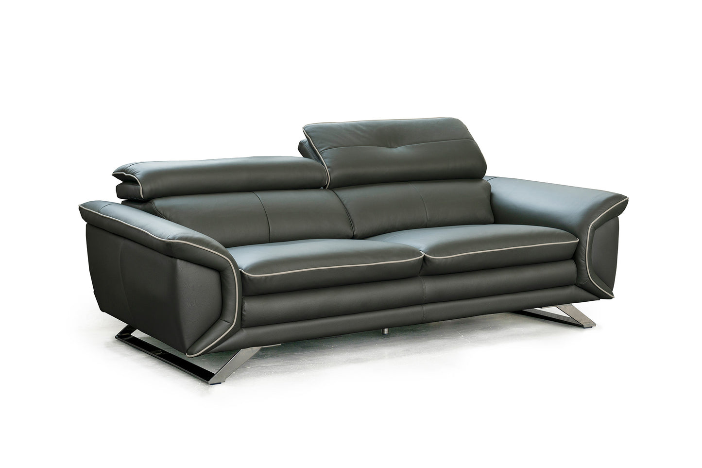 Canapea piele naturală Loft - Gallery Image 2