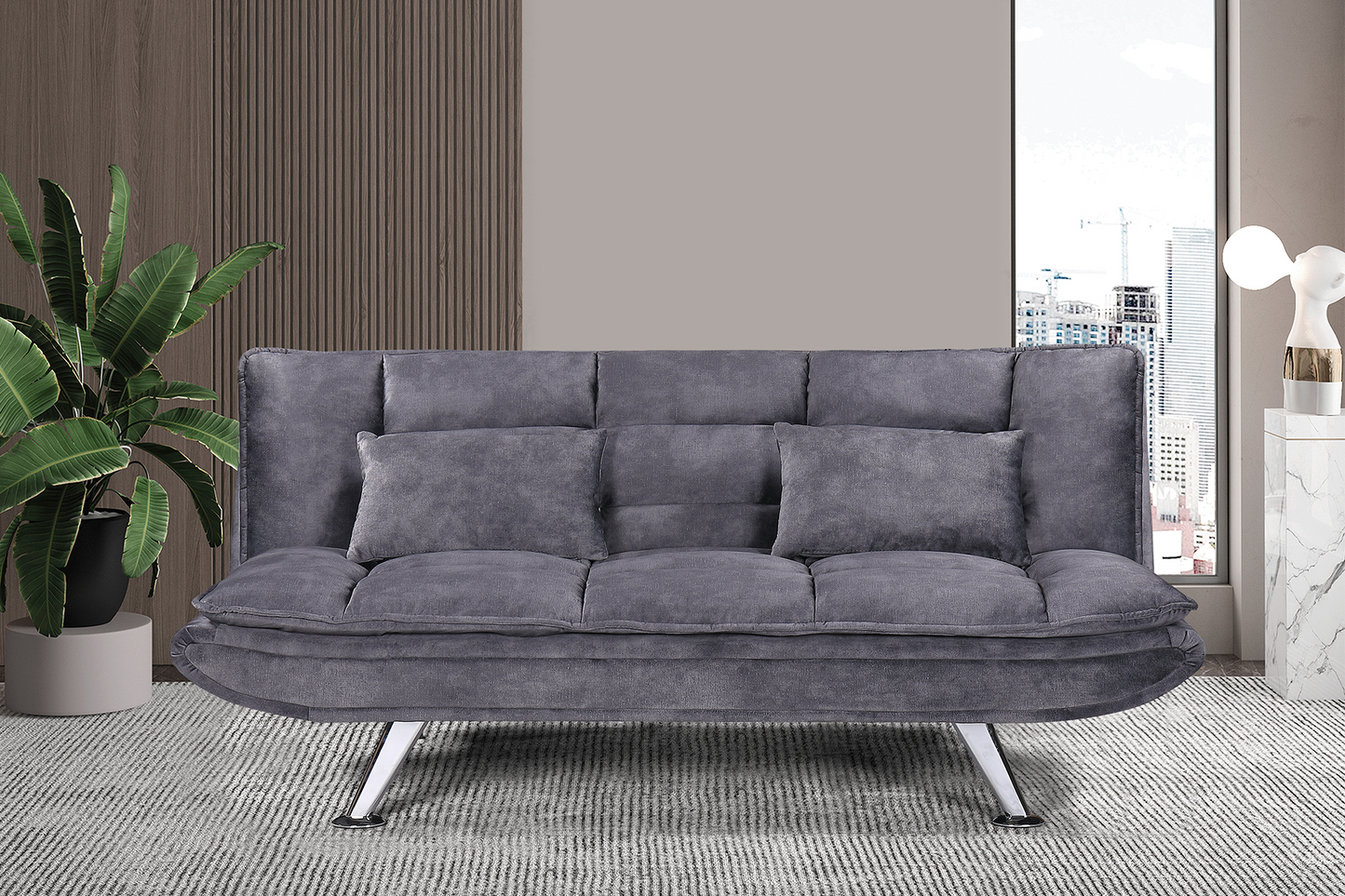 Canapea extensibilă Chic 2 locuri (rabatabilă, click-clack) - Main Image