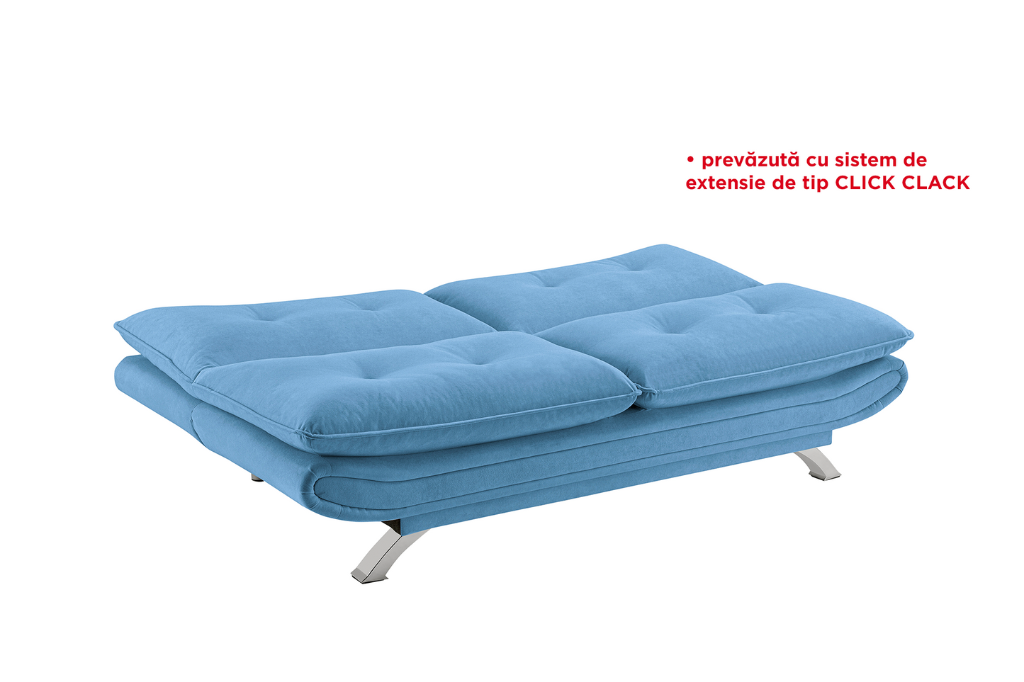 Canapea extensibilă Elegance 3 locuri (rabatabilă, click clack) - Gallery Image 3