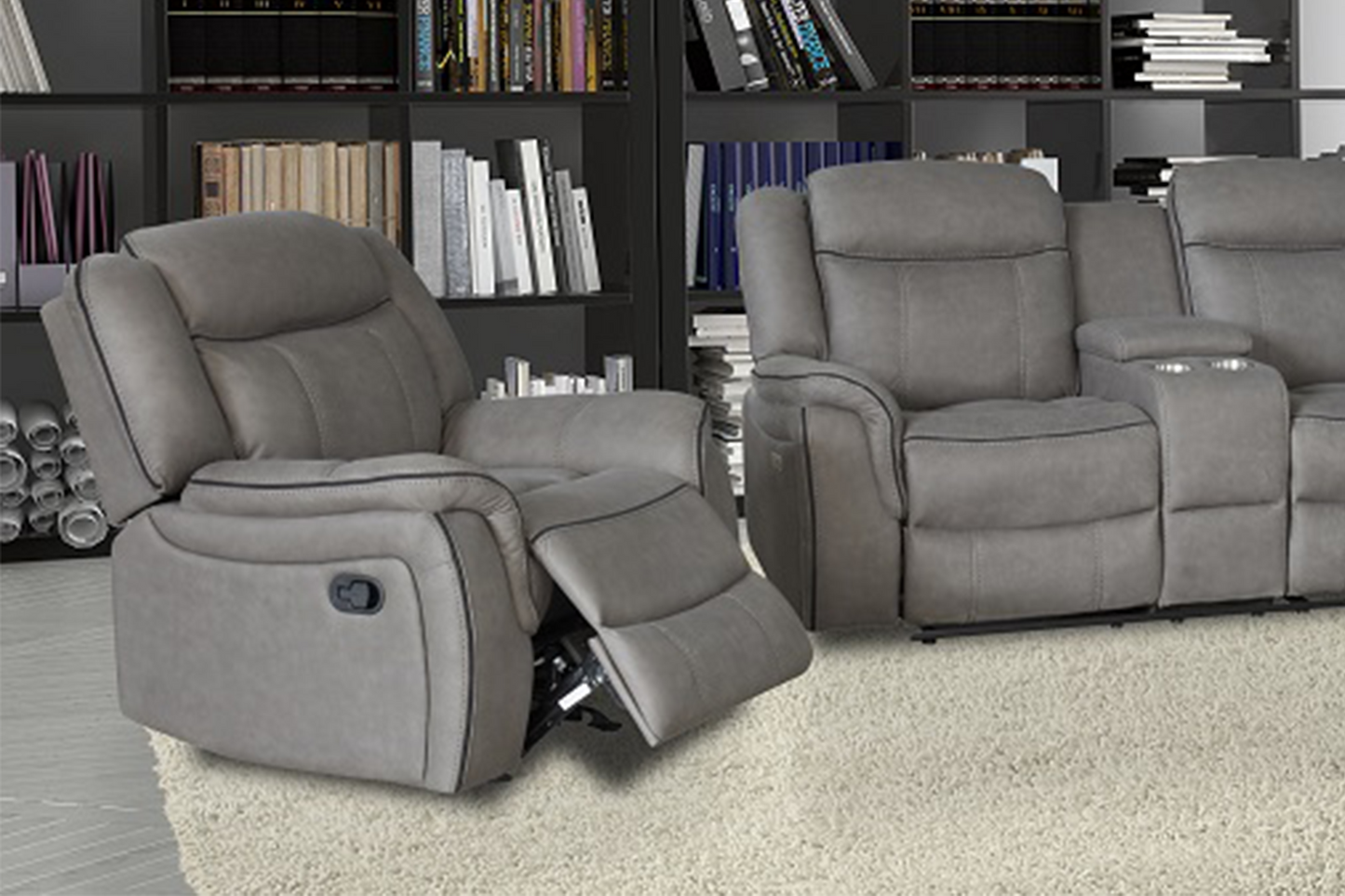 Fotoliu Dover cu recliner - Gallery Image 1