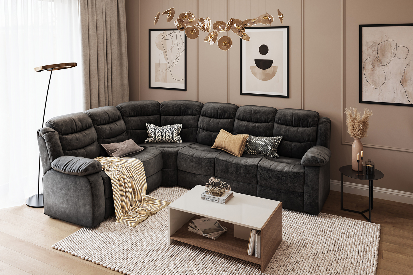 Colțar extensibil Borgia - Gallery Image 1