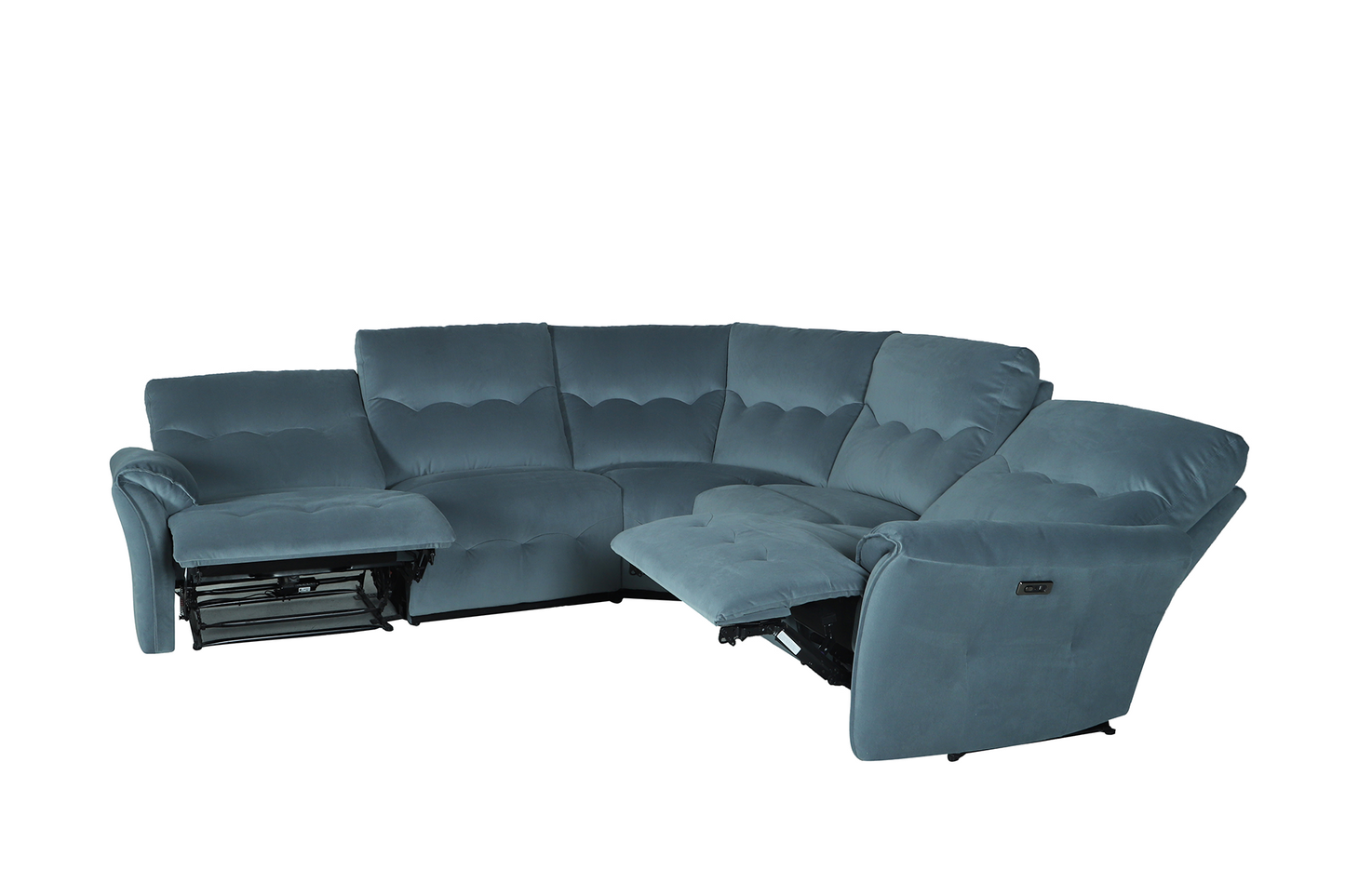 Colțar cu reclinere electrice Grandeur - Gallery Image 3