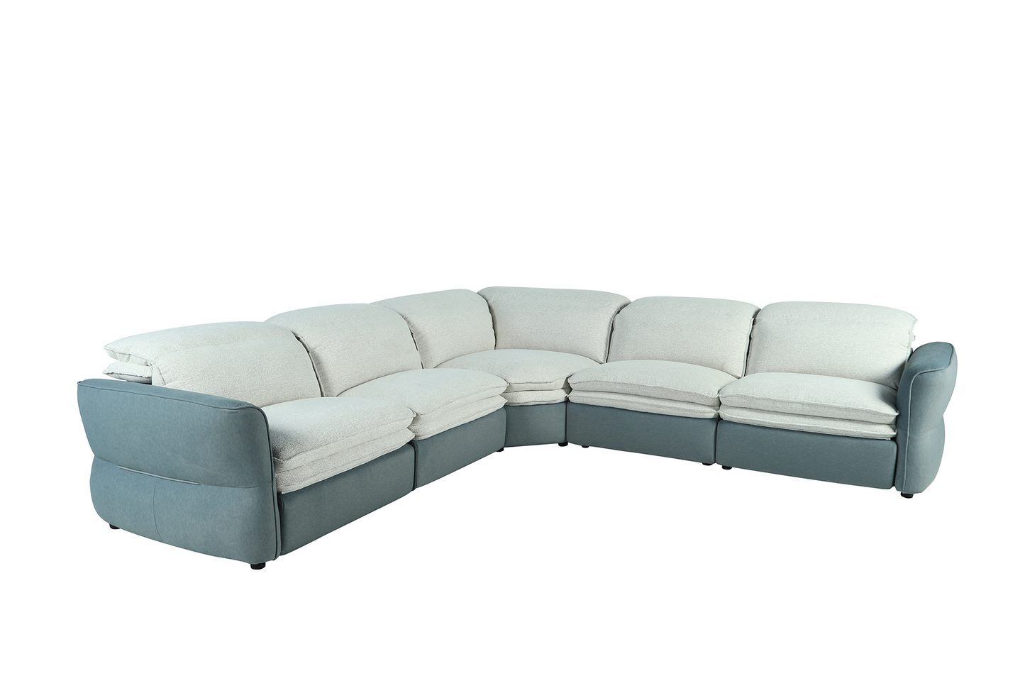 Colțar cu reclinere electrice Metropolis - Gallery Image 6