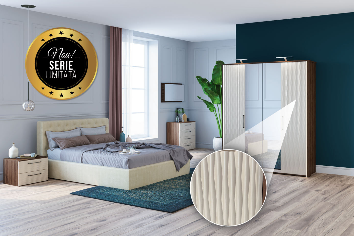 Dormitor City cu pat California - Gallery Image 2