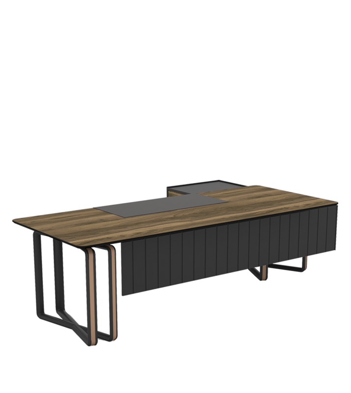 Birou directorial și etajeră Efor - Main Image