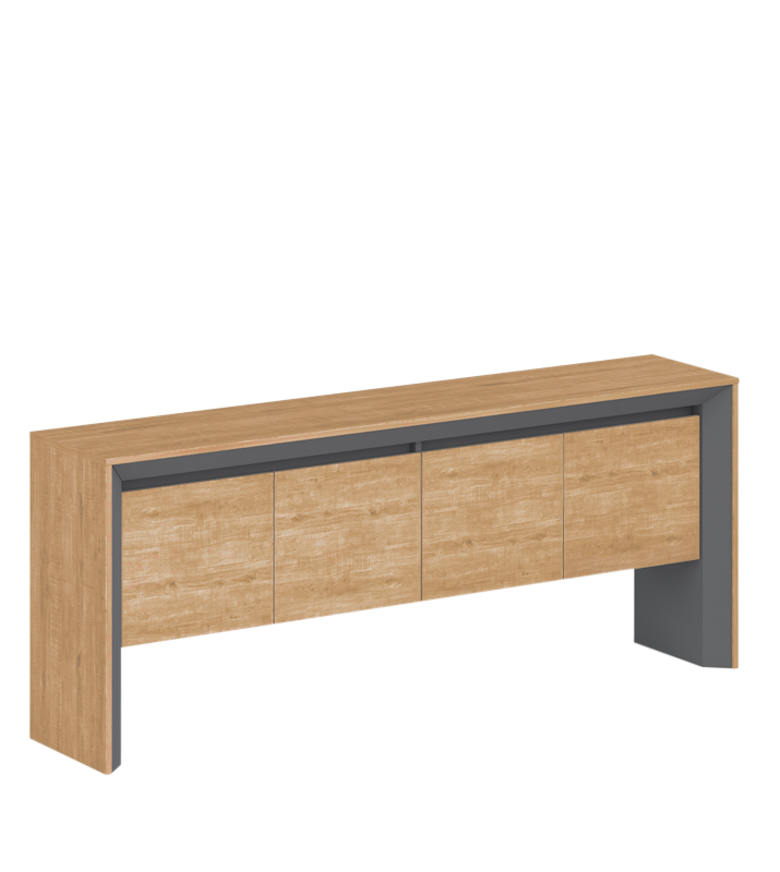 Comodă birou L200 cu uși Exen - Main Image