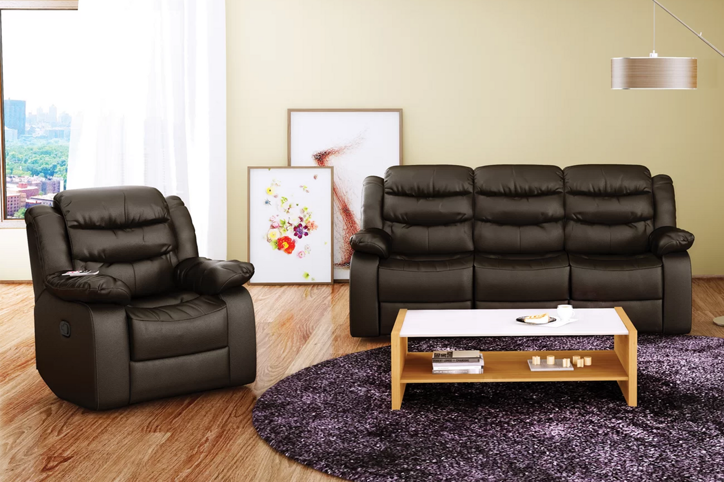 Fotoliu Borgia cu recliner (balansoar, rotativ) - Gallery Image 2