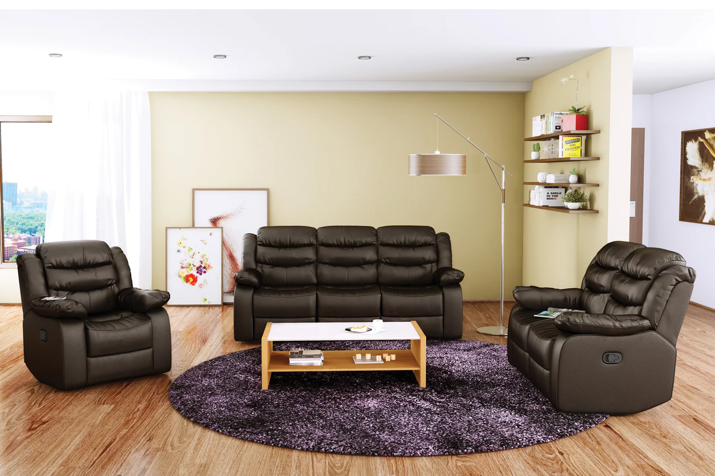 Fotoliu Borgia cu recliner (balansoar, rotativ) - Gallery Image 3