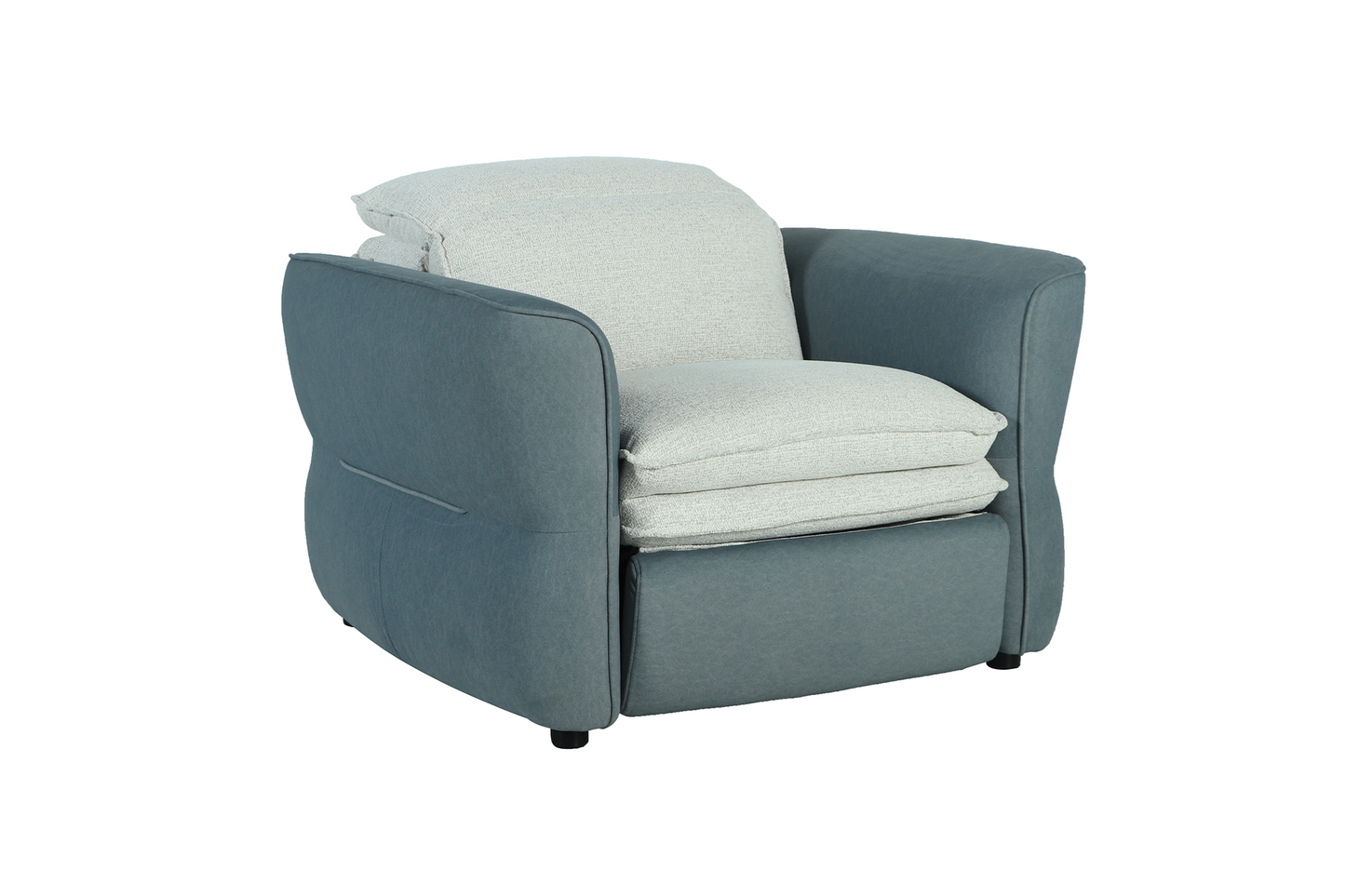 Fotoliu cu recliner și tetieră electrice Metropolis - Gallery Image 3