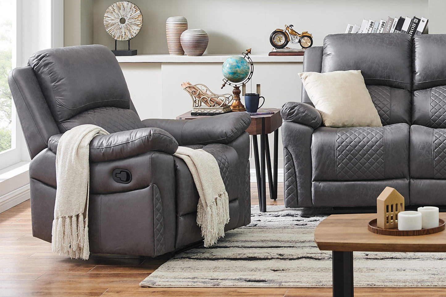 Fotoliu Toledo cu recliner - Gallery Image 1