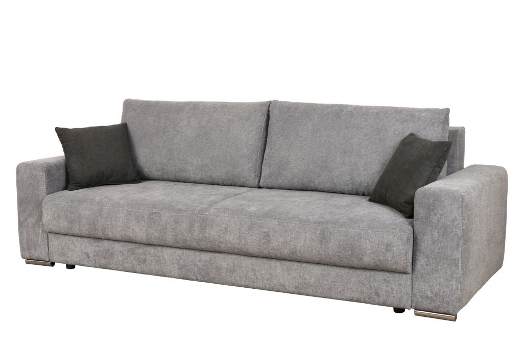 Canapea extensibila Genf cu spatiu de depozitare, 248 x 103 cm