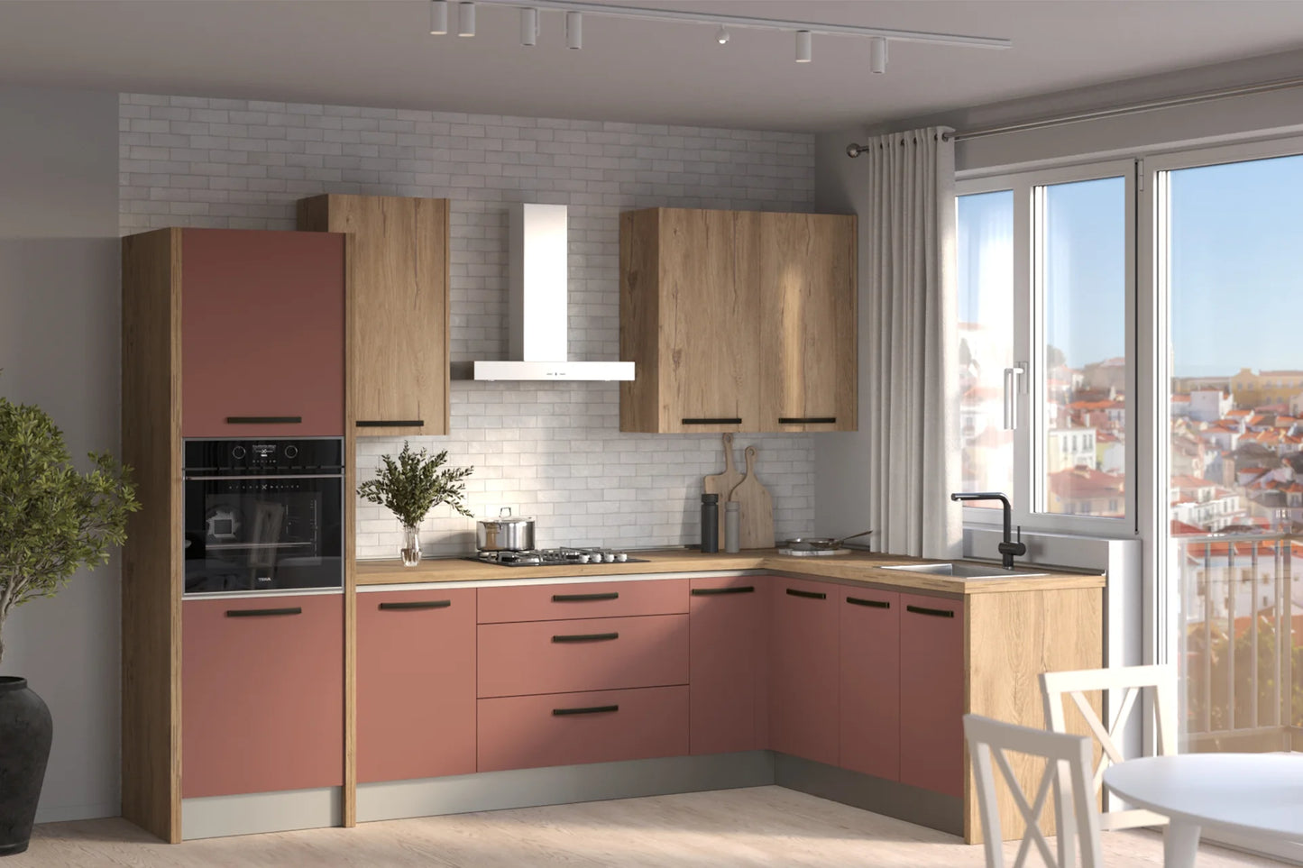 Bucataria Gazelle L300 x 194 cm mat