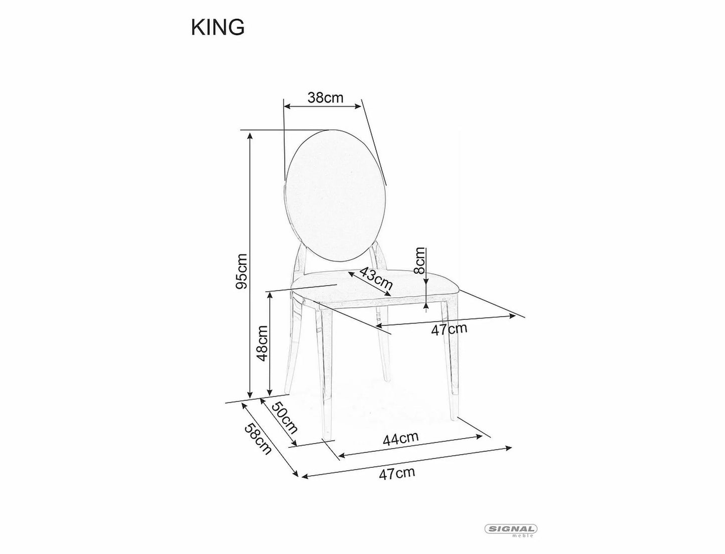 SCAUN KING VELVET