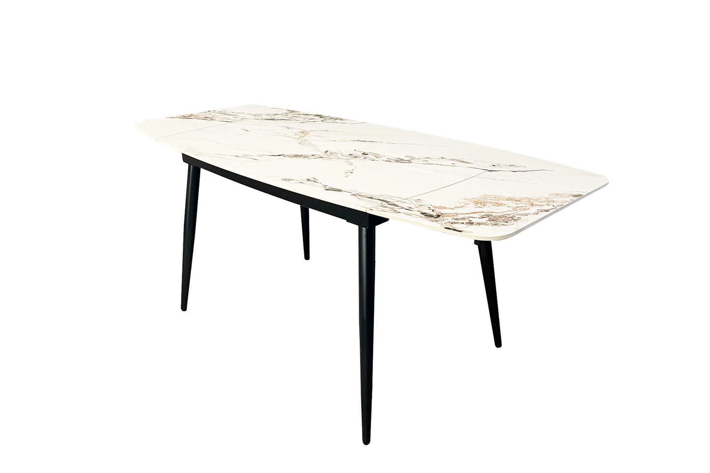 Masă extensibilă Iceberg white ceramic - Gallery Image 1