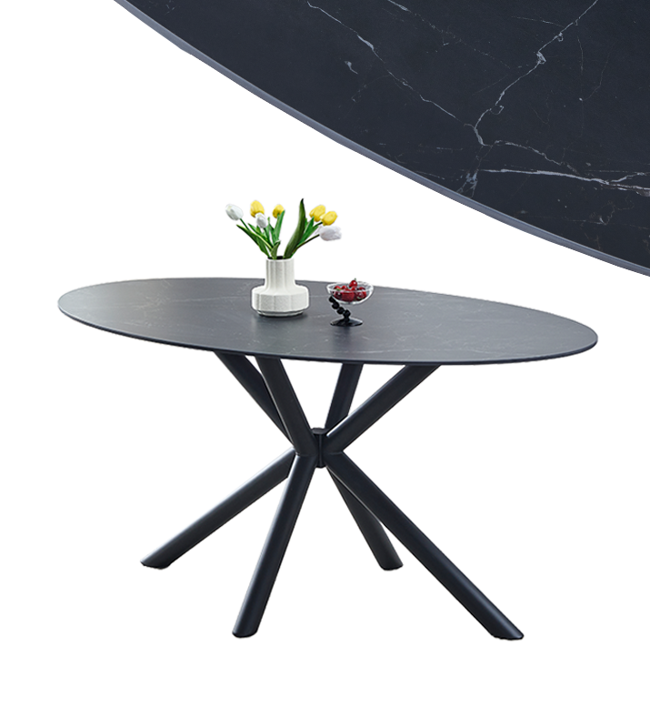 Masă Shakespeare black ceramic L160 - Main Image