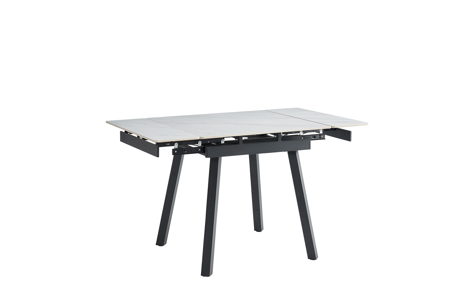 Masă extensibilă Snow white ceramic - Gallery Image 2