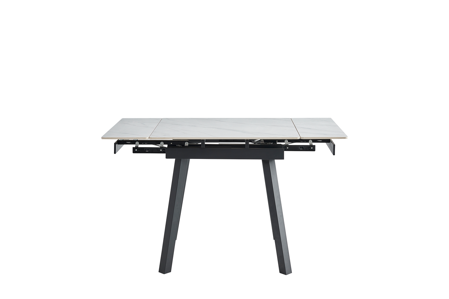 Masă extensibilă Snow white ceramic - Gallery Image 4