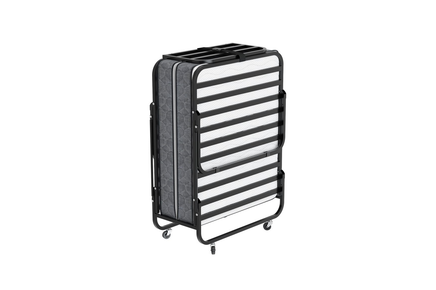 Pat pliabil Alfa cu saltea inclusă - Gallery Image 8