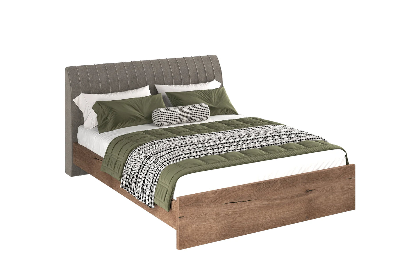 Pachet pat Miracco cu tăblie tapițată + suport saltea