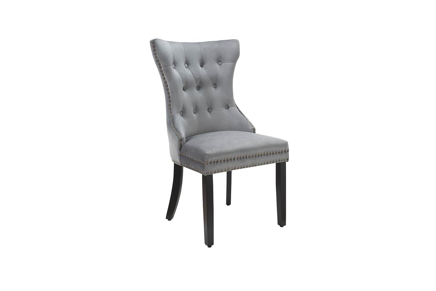 Scaun Prestige Grey Velvet - Gallery Image 3