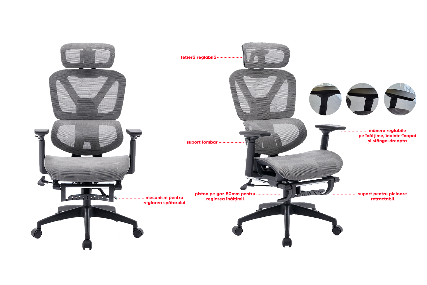 Scaun de birou L742 - Gallery Image 2