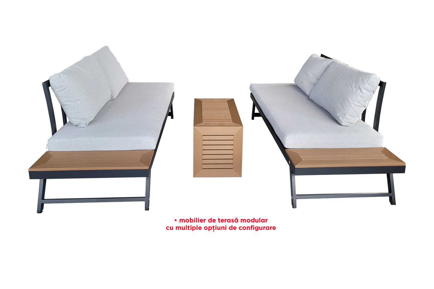 Set mobilier grădină/terasă MIAMI 3 piese - Gallery Image 3