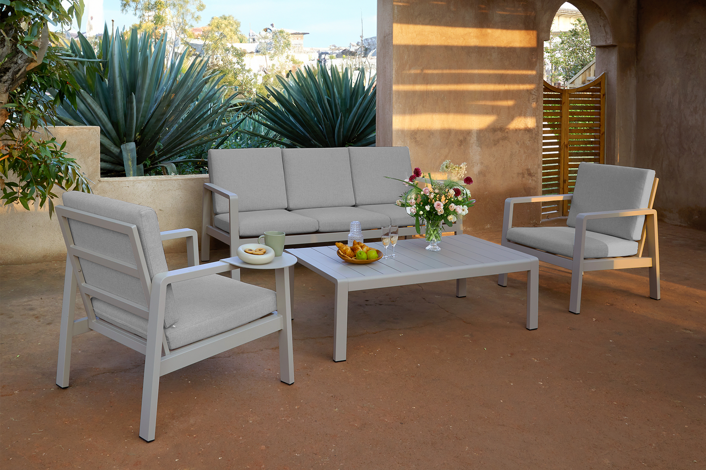 Set mobilier de lux pentru terasă HAVANA 4 piese - Main Image