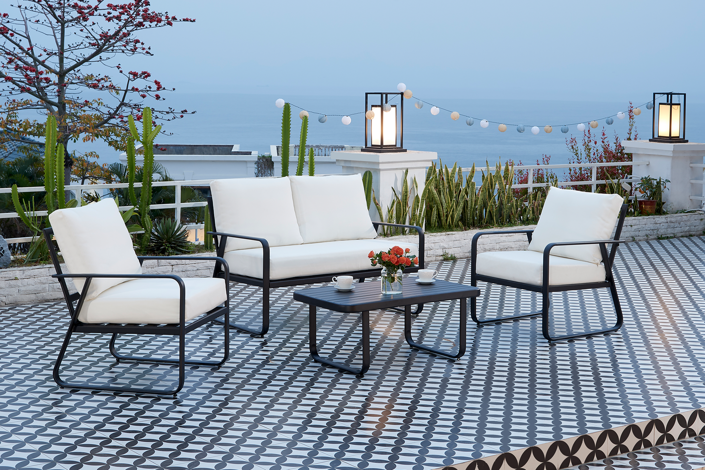 Set mobilier grădină/terasă SEVILLA 4 piese - Main Image