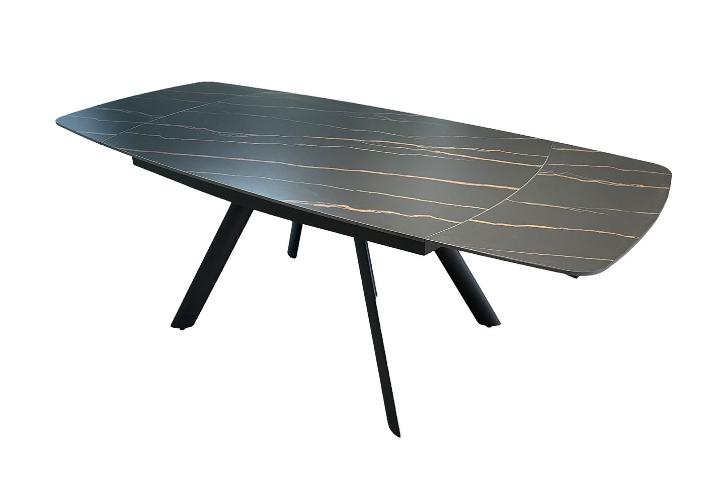 Masă extensibilă Shape black ceramic - Gallery Image 3