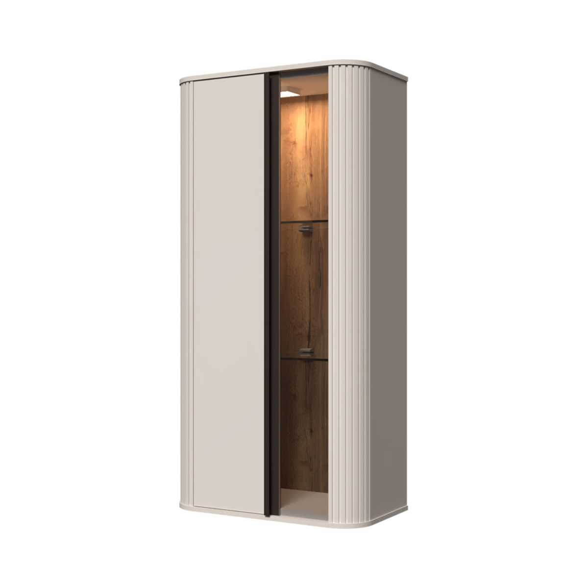 RONDO vitrina suspendata VKS/ RO, 58 x 31 x 117 cm