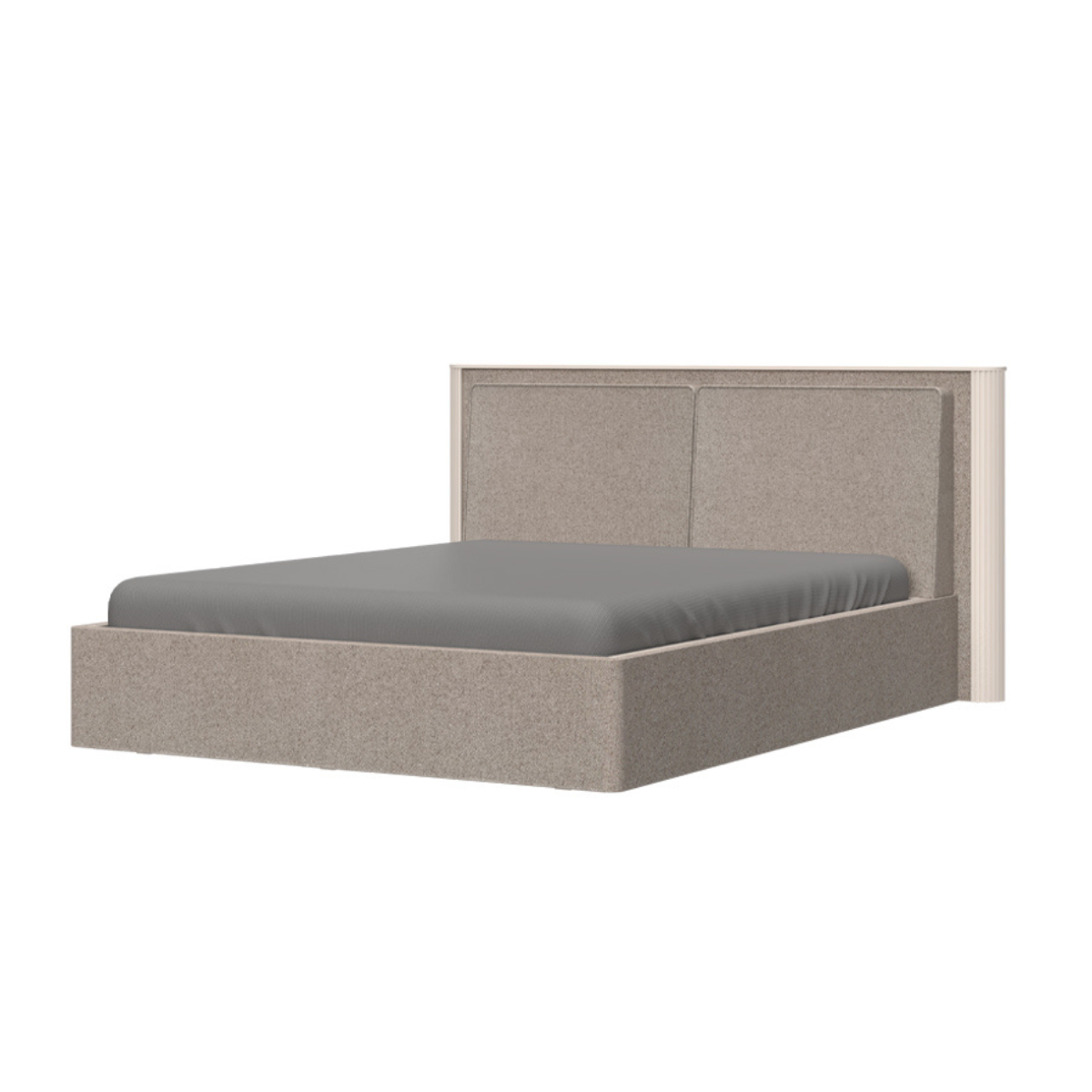 RONDO Pat 160/180 * 200 cm cu somiera metalica inclusa, 202/ 222 x 230 x 105 cm