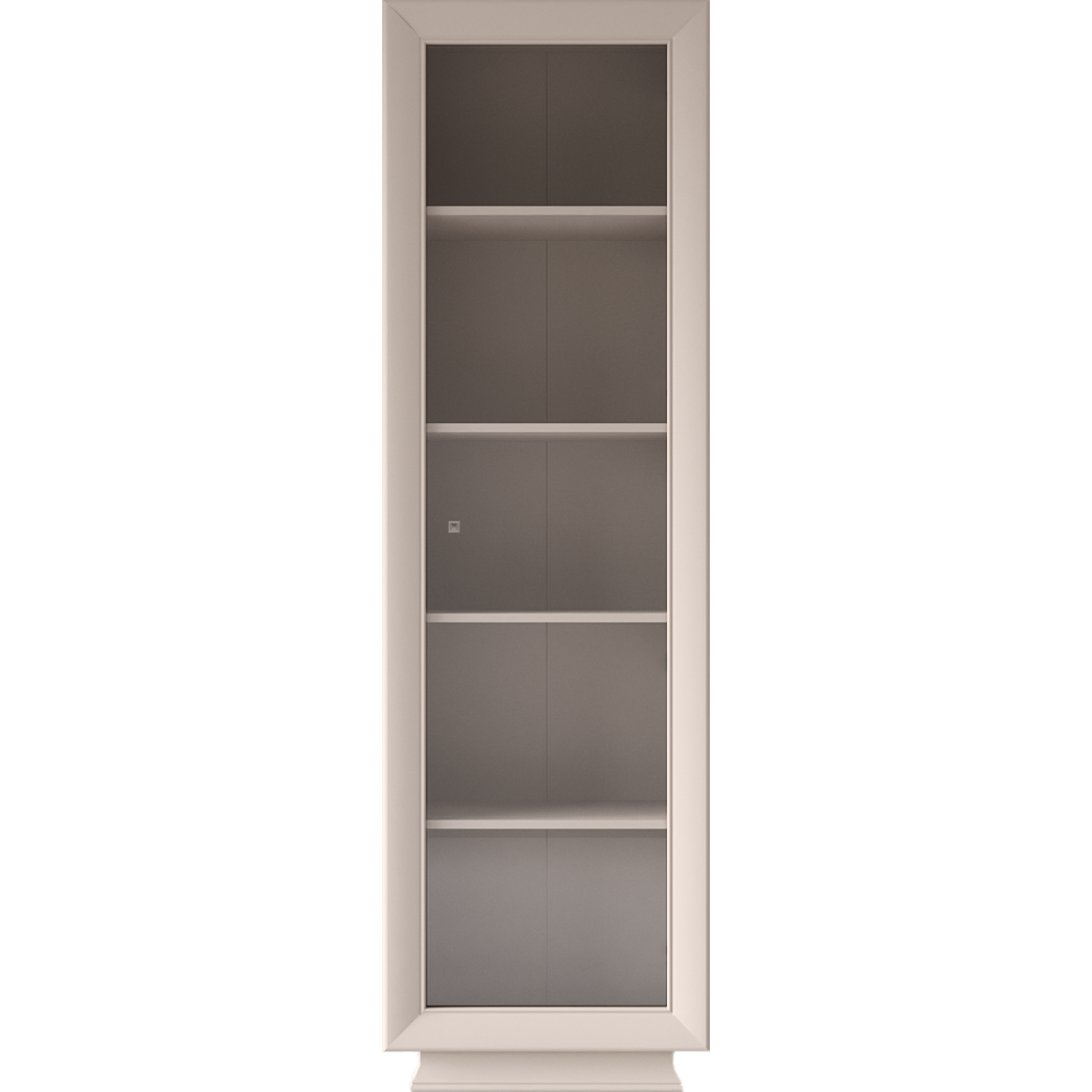 LARGO Vitrina REG1W, casmir, 61.5 x 38 x 204 cm