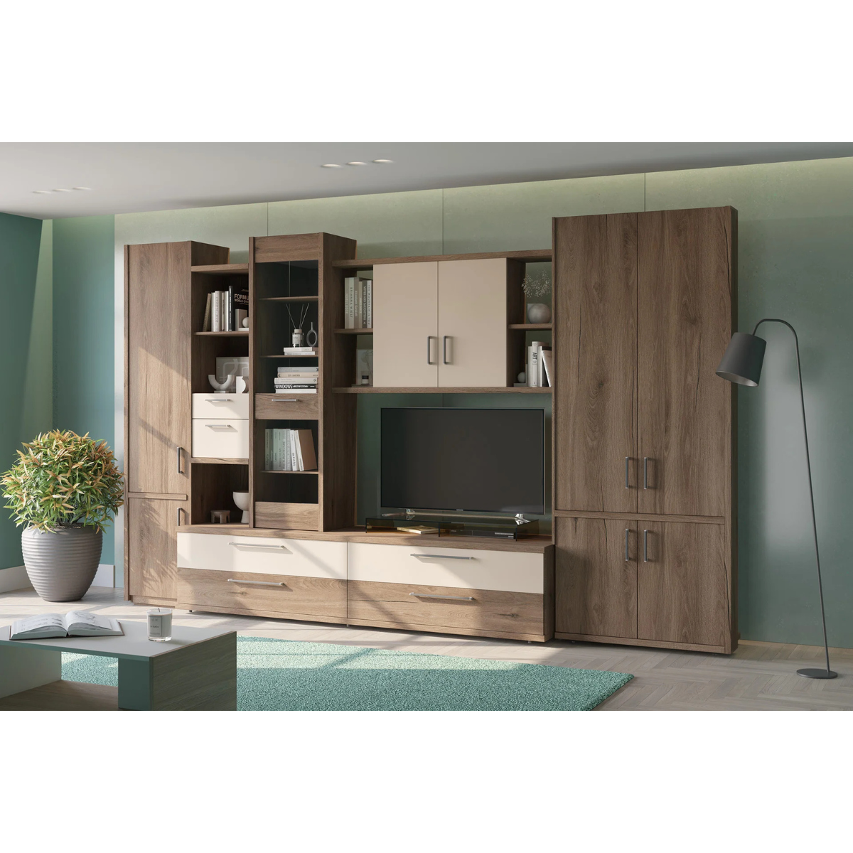 Living Miracco clasic L367 cu etajeră