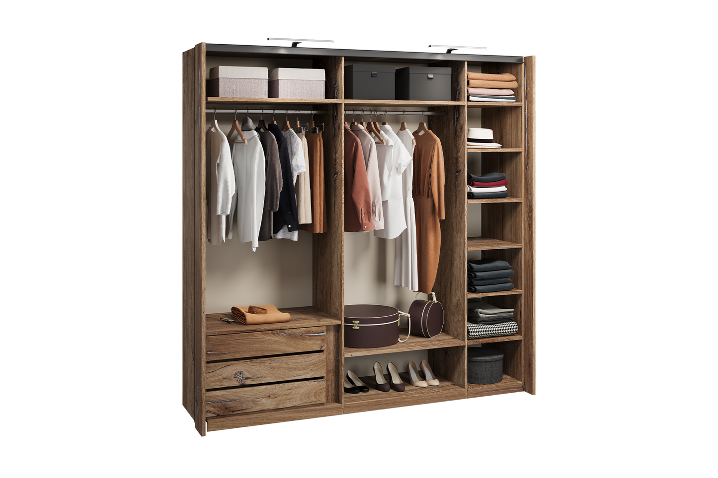 Șifonier 2 uși glisante L233 - Gallery Image 2