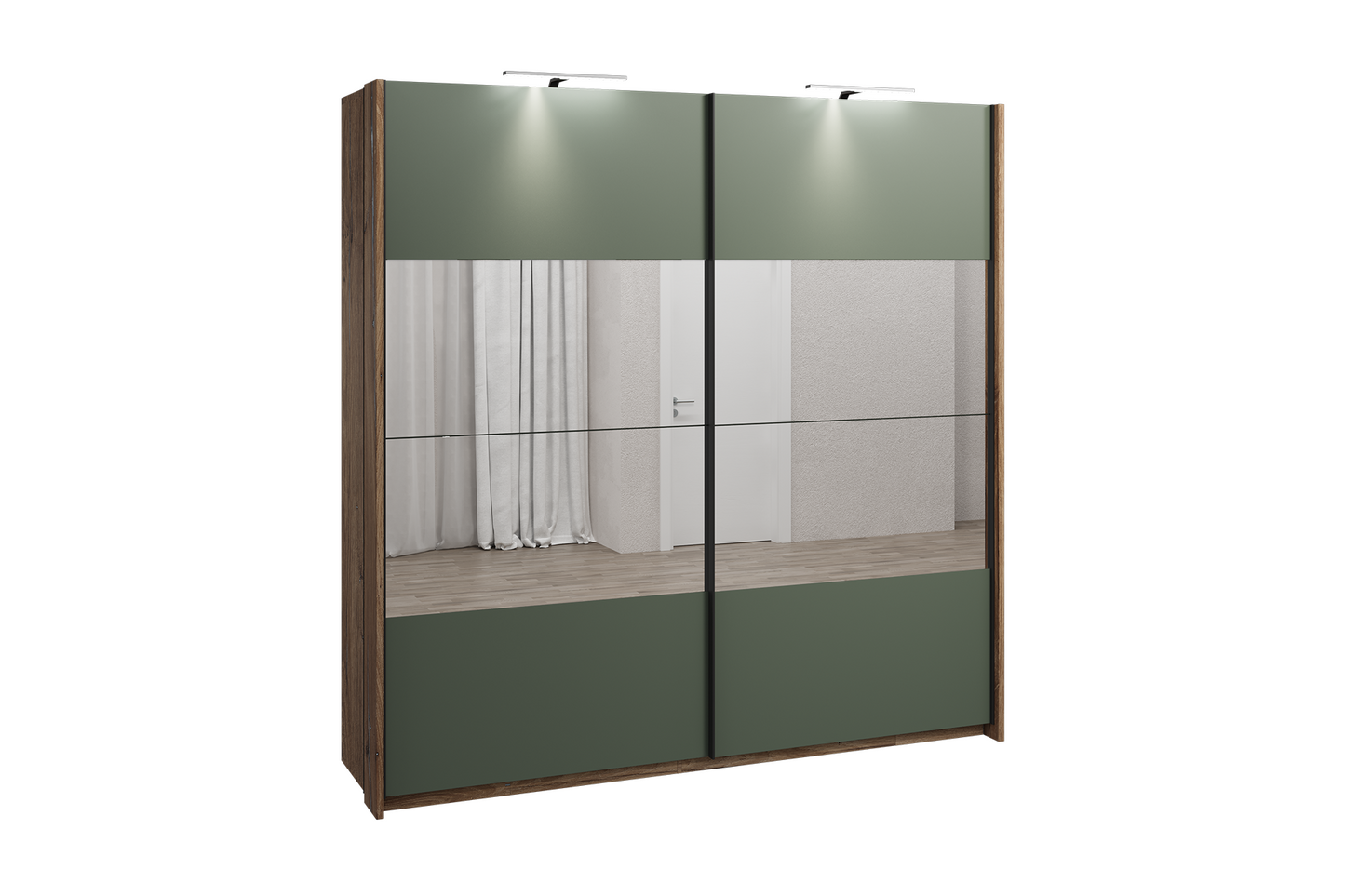 Șifonier 2 uși glisante L233 - Gallery Image 1