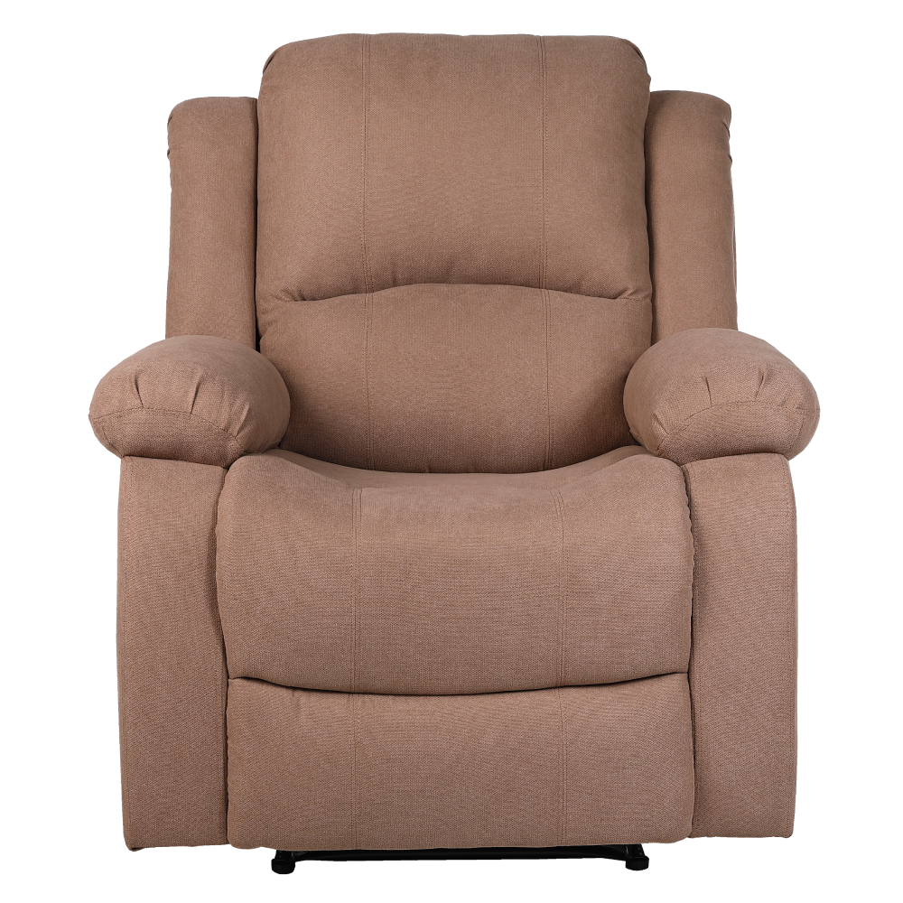 Fotoliu relaxant reglabil, material maro, ASKOY NEW