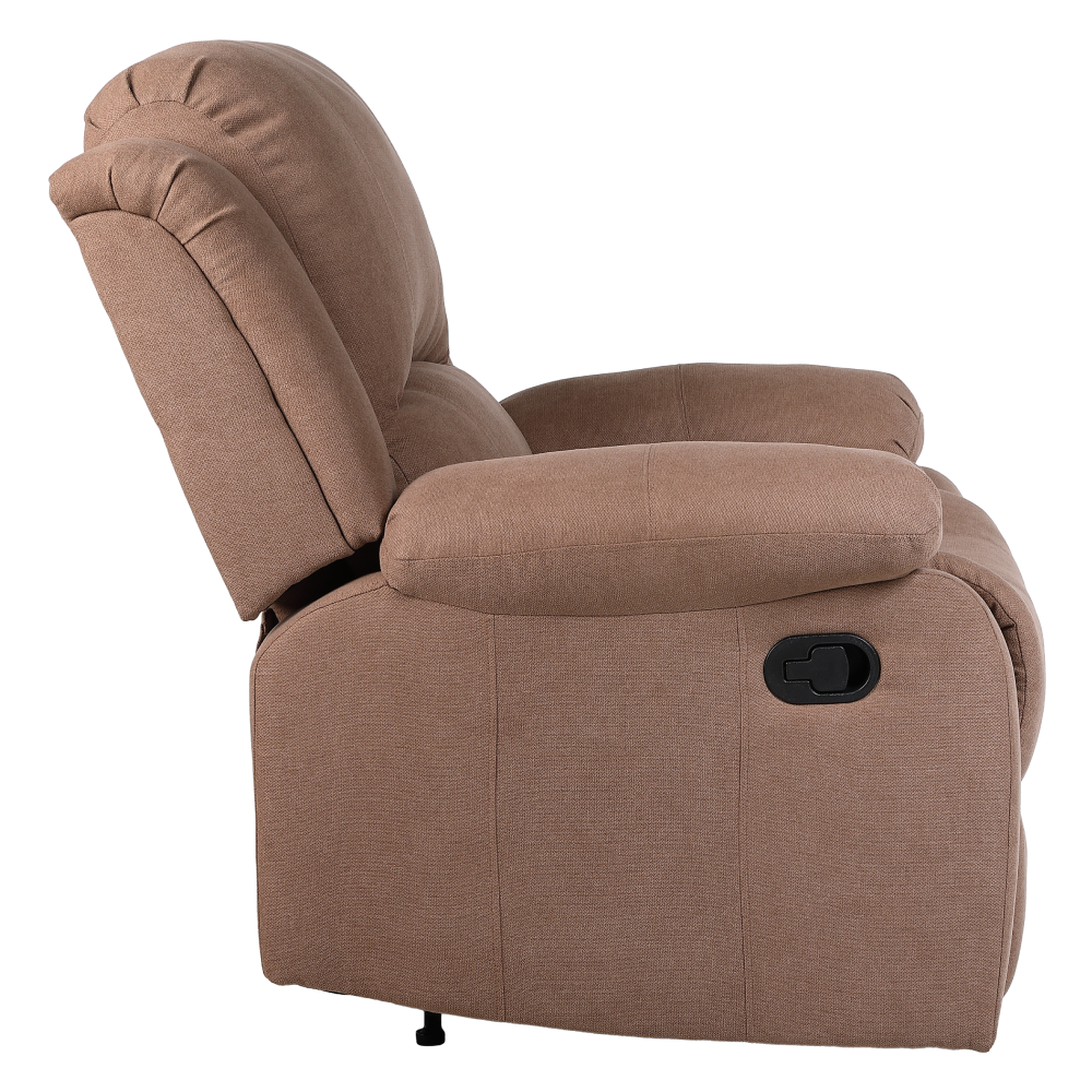 Fotoliu relaxant reglabil, material maro, ASKOY NEW