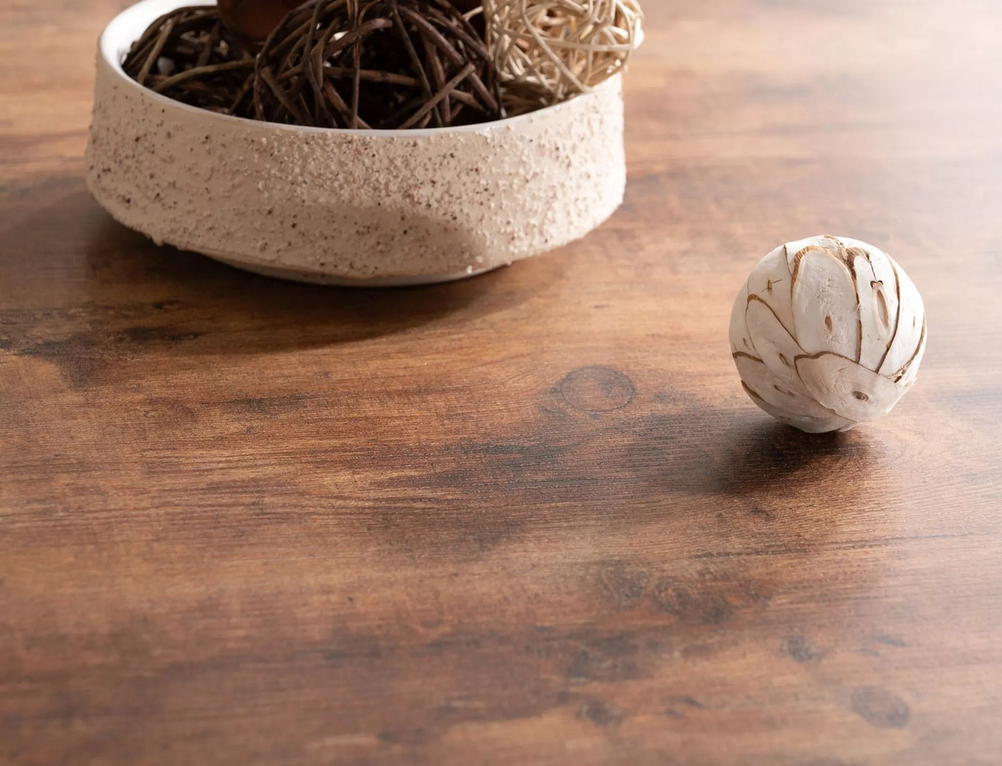 Masa Aster, Ø 100 cm, culoare: nuc vintage/ negru mat