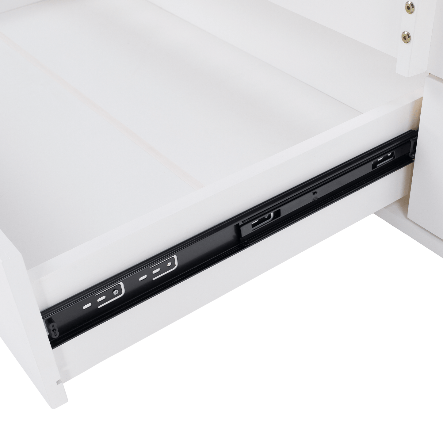 Pat Montessori, 90x200, alb, masiv, BIANKA