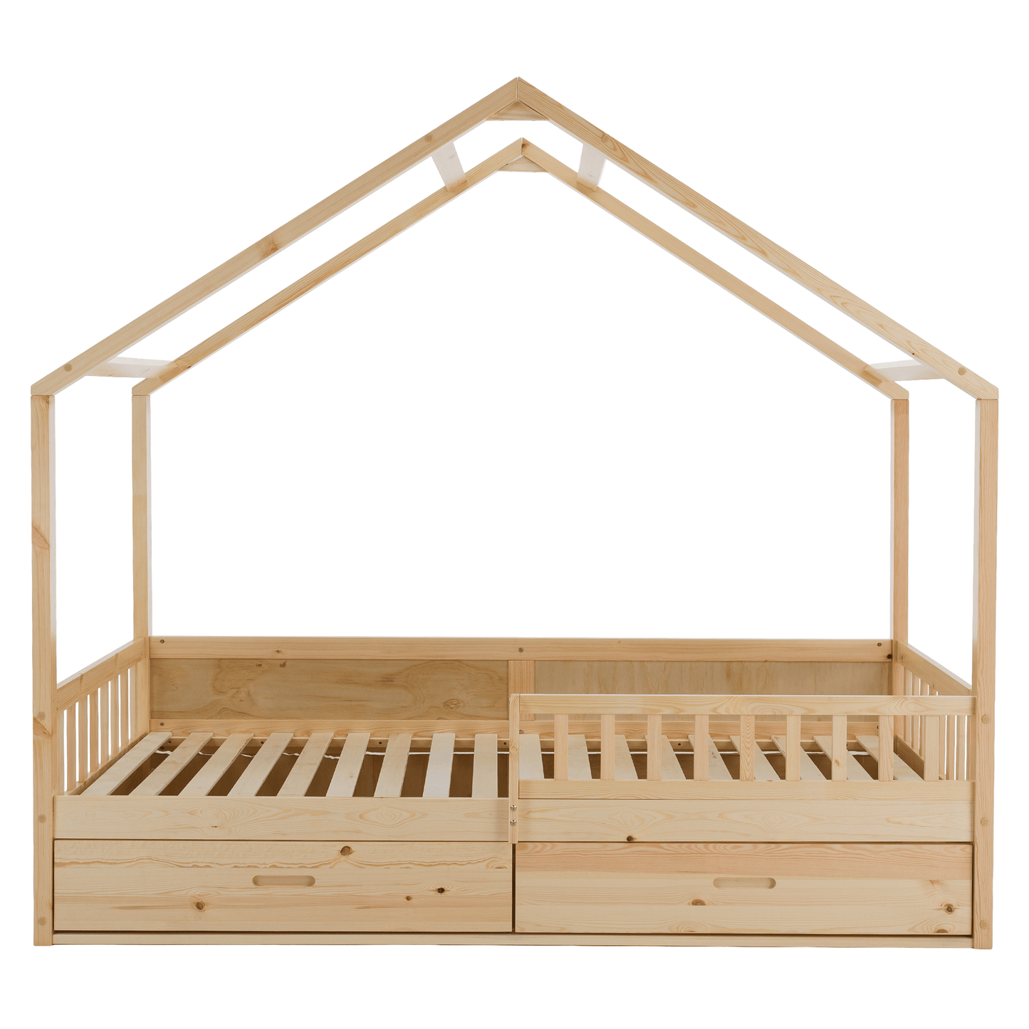 Pat Montessori, 90x200, natural, masiv, BIANKA