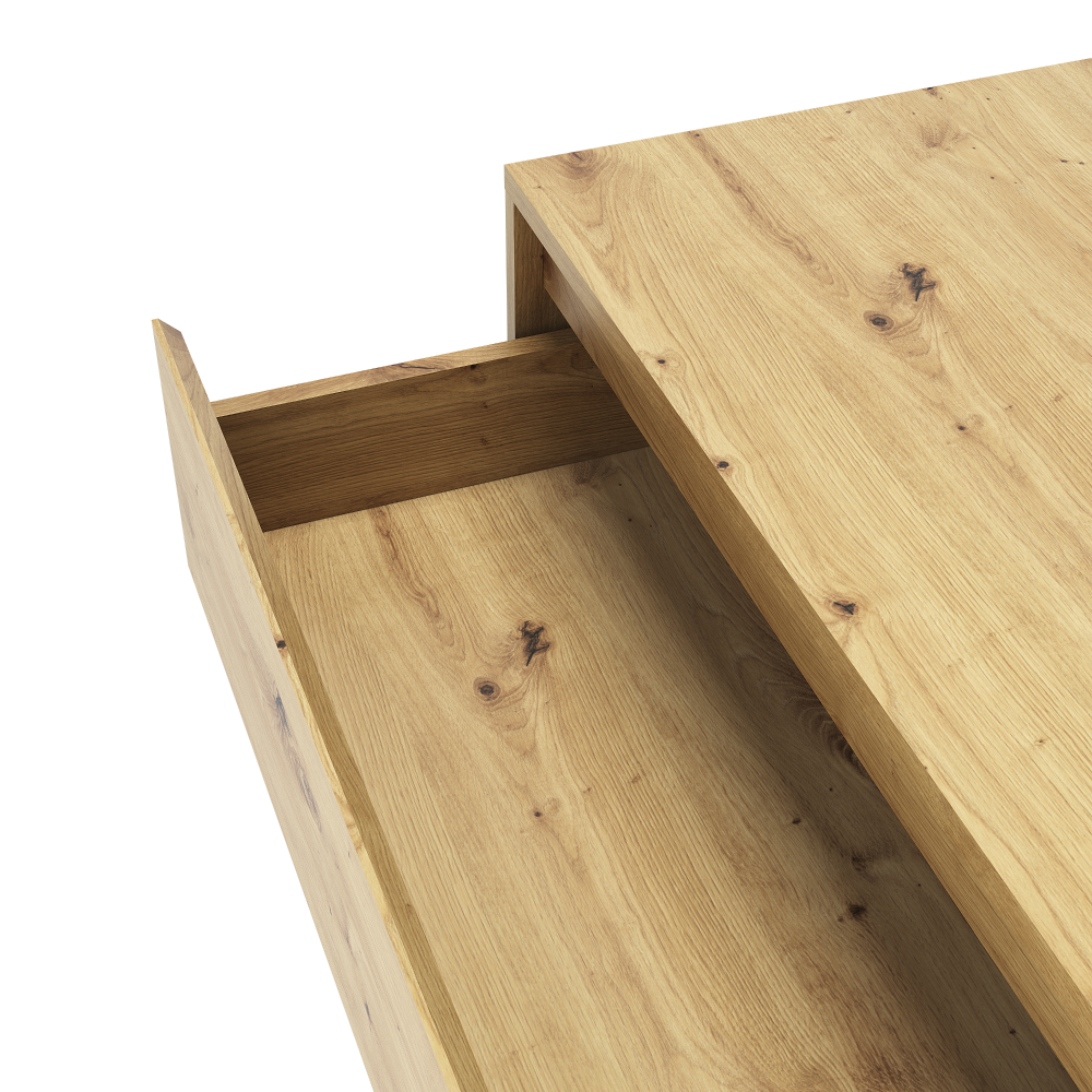 Comodă, stejar artisan, BOGAN NEW 3S70