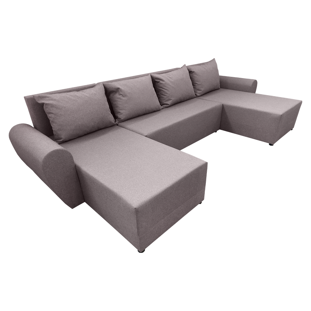 Canapea universală, gri-bej Taupe, DAKAR NEW U