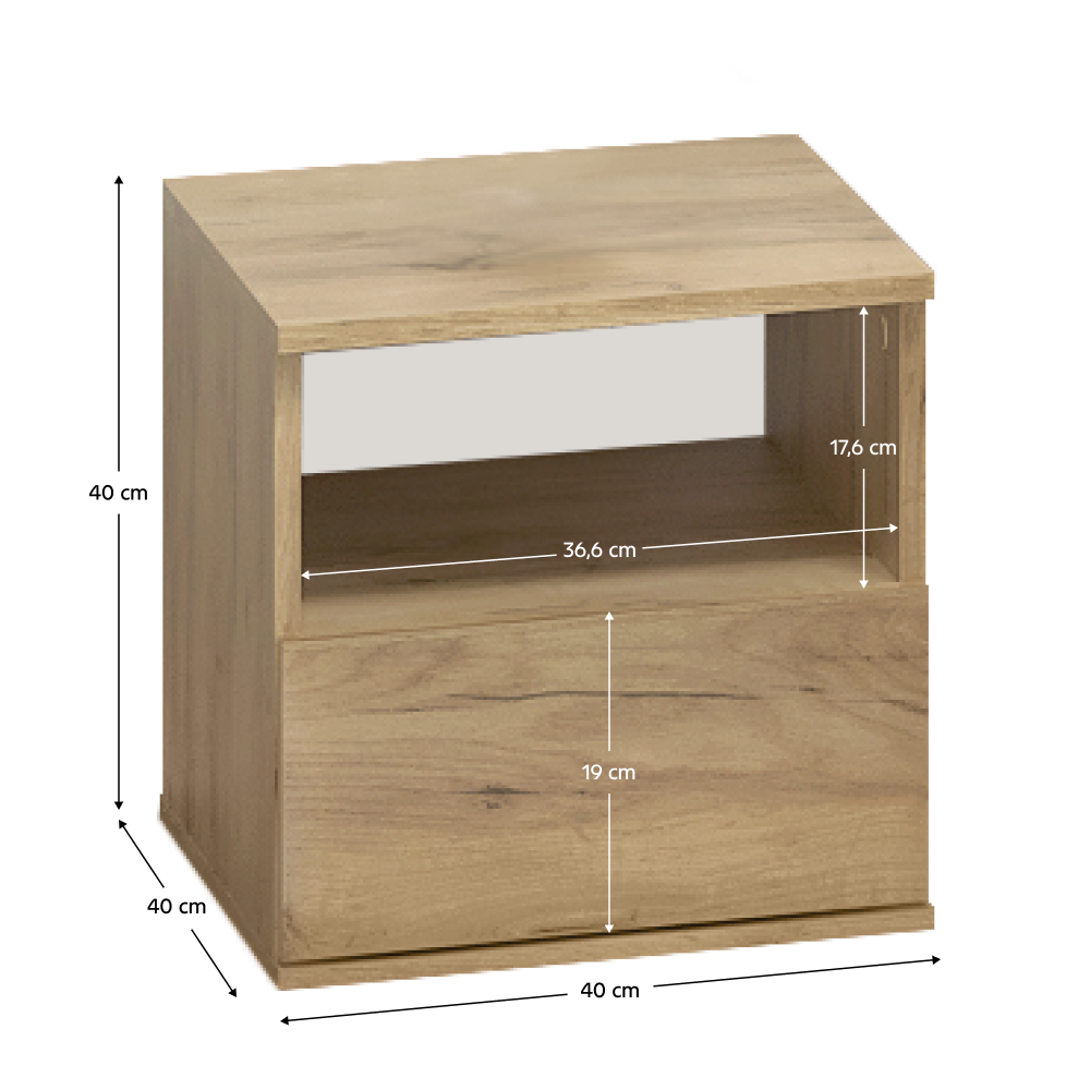 Noptieră, stejar artisan, DOLI